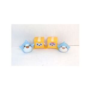 Lot of 4 Lankybox Series Mini Figures SHARK Boxy Adam Justin fast shipping